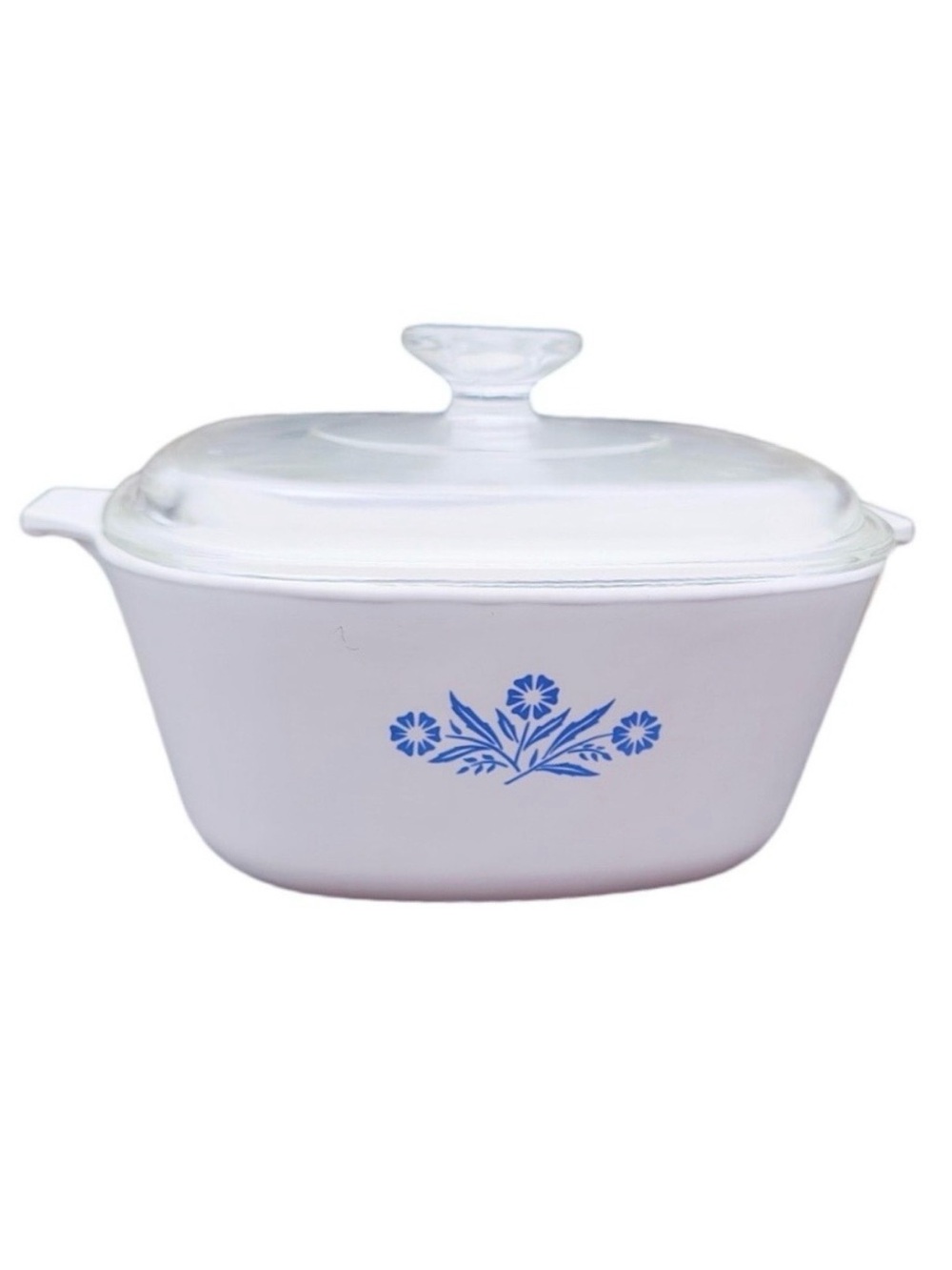 Vintage CorningWare Cornflower Blue 2.5 Quart Casserole Dish Corning Ware USA